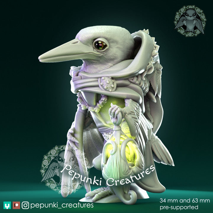 Pepunki Creatures - Kingfisher Druid