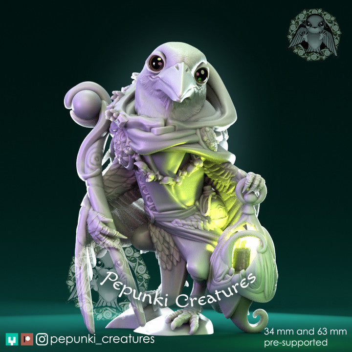 Pepunki Creatures - Kingfisher Druid