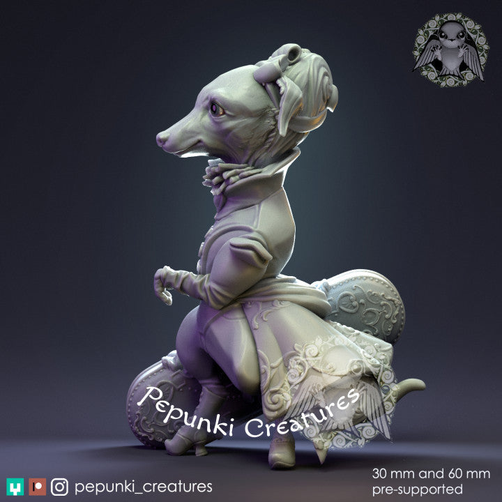 Pepunki Creatures - Italian Greyhound Sightseer