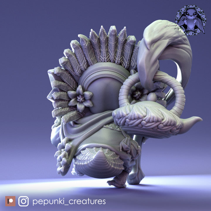 Pepunki Creatures - Gecko Shaman