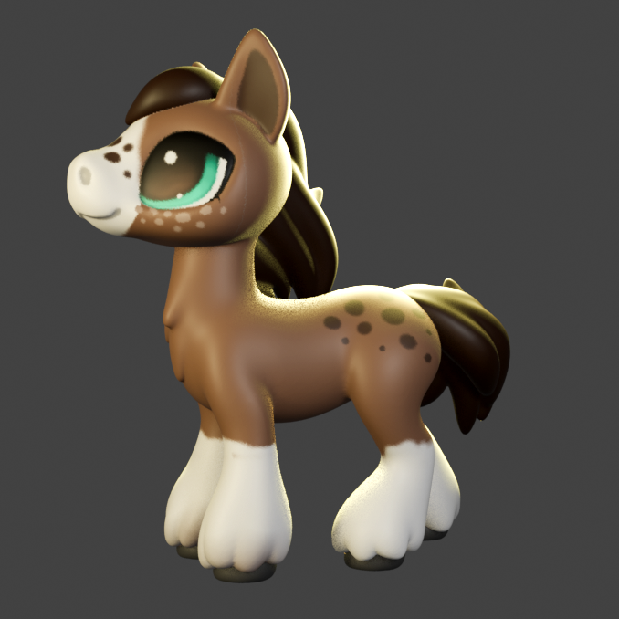 Leylina Figurines - July 2025 - Clydesdale