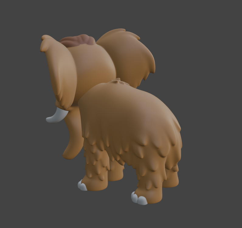 Leylina Figurines - June 2024 - Mammoth
