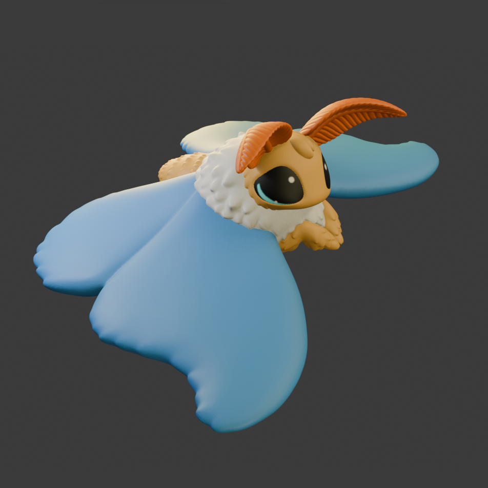 Leylina Figurines - Aug 2024 - Moth