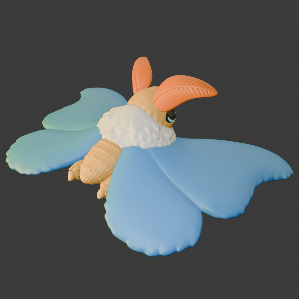Leylina Figurines - Aug 2024 - Moth