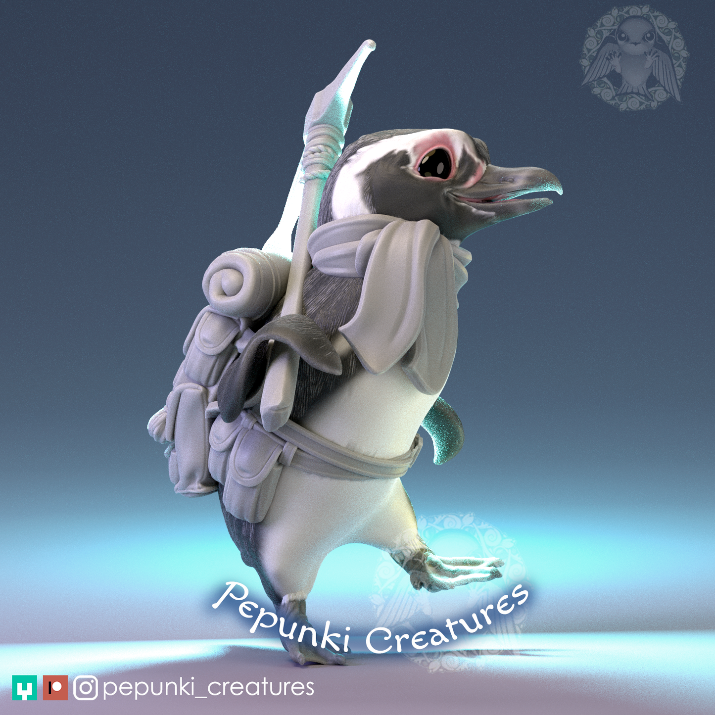 Pepunki Creatures - Penguin Mountaineer
