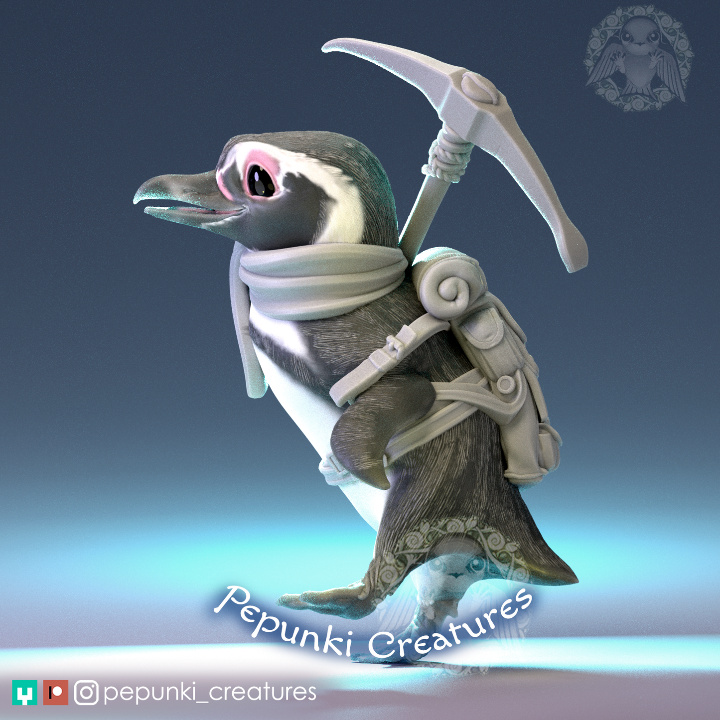 Pepunki Creatures - Penguin Mountaineer