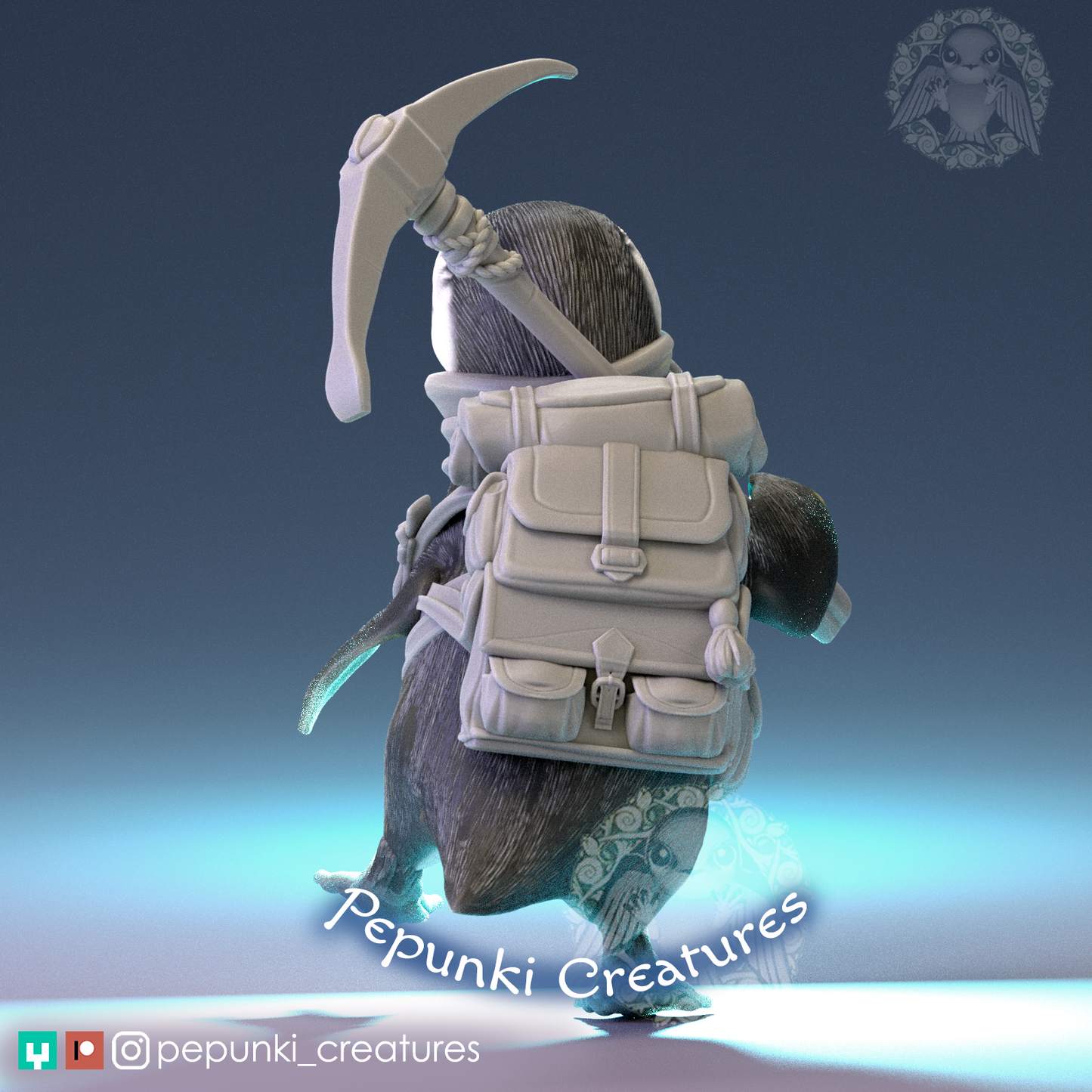 Pepunki Creatures - Penguin Mountaineer