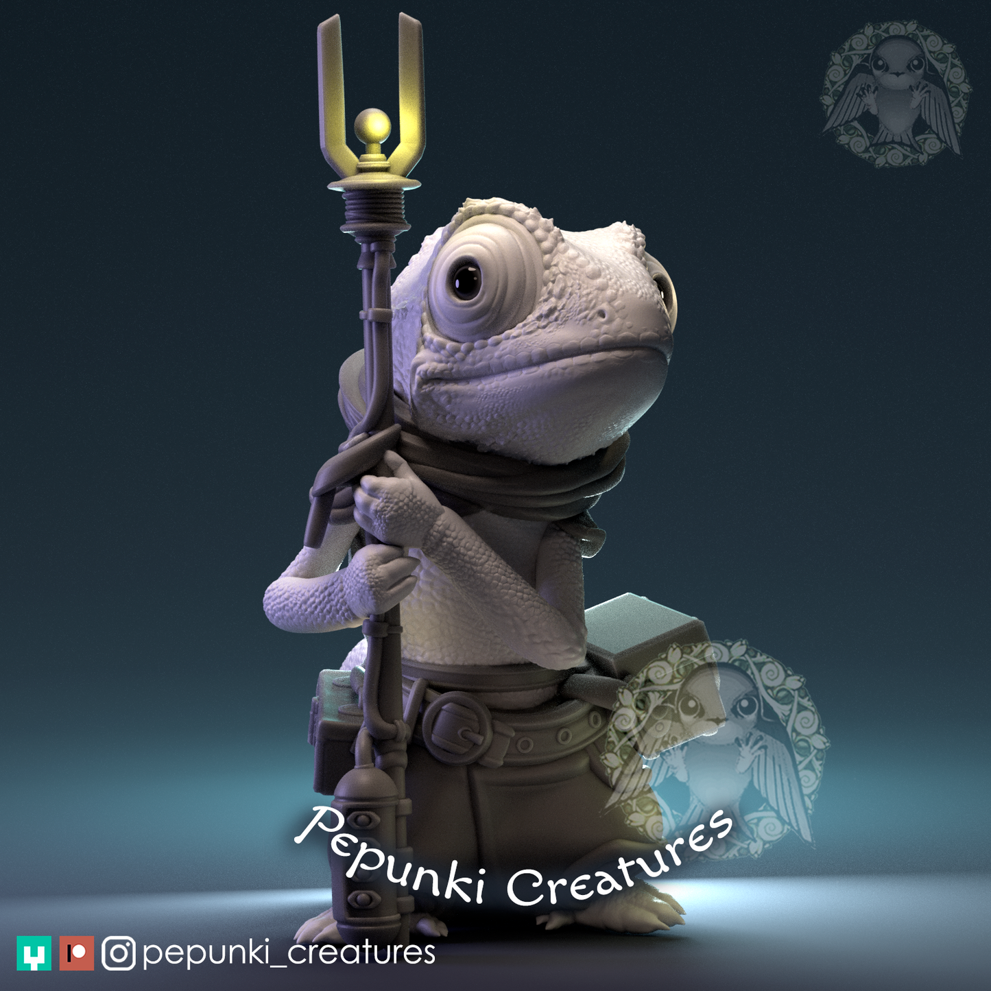 Pepunki Creatures - Chameleon Artificer