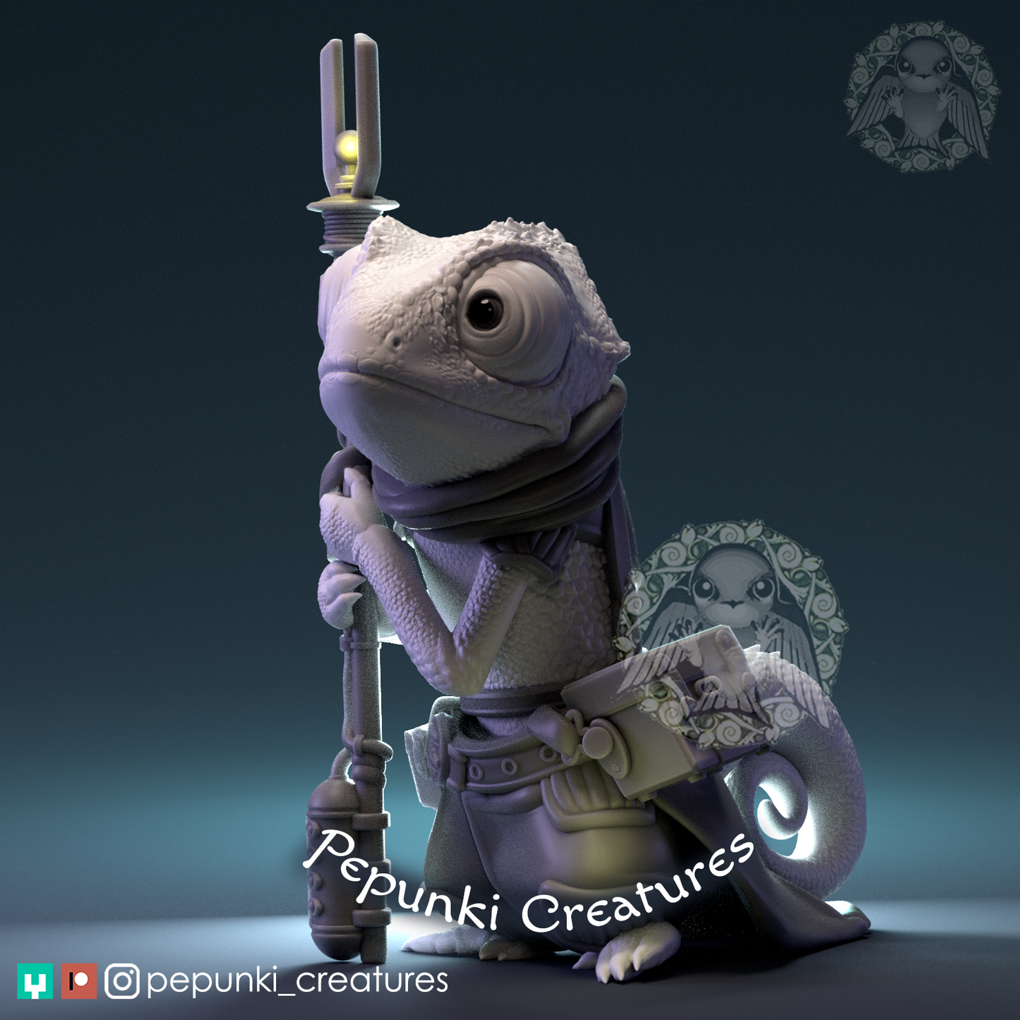 Pepunki Creatures - Chameleon Artificer
