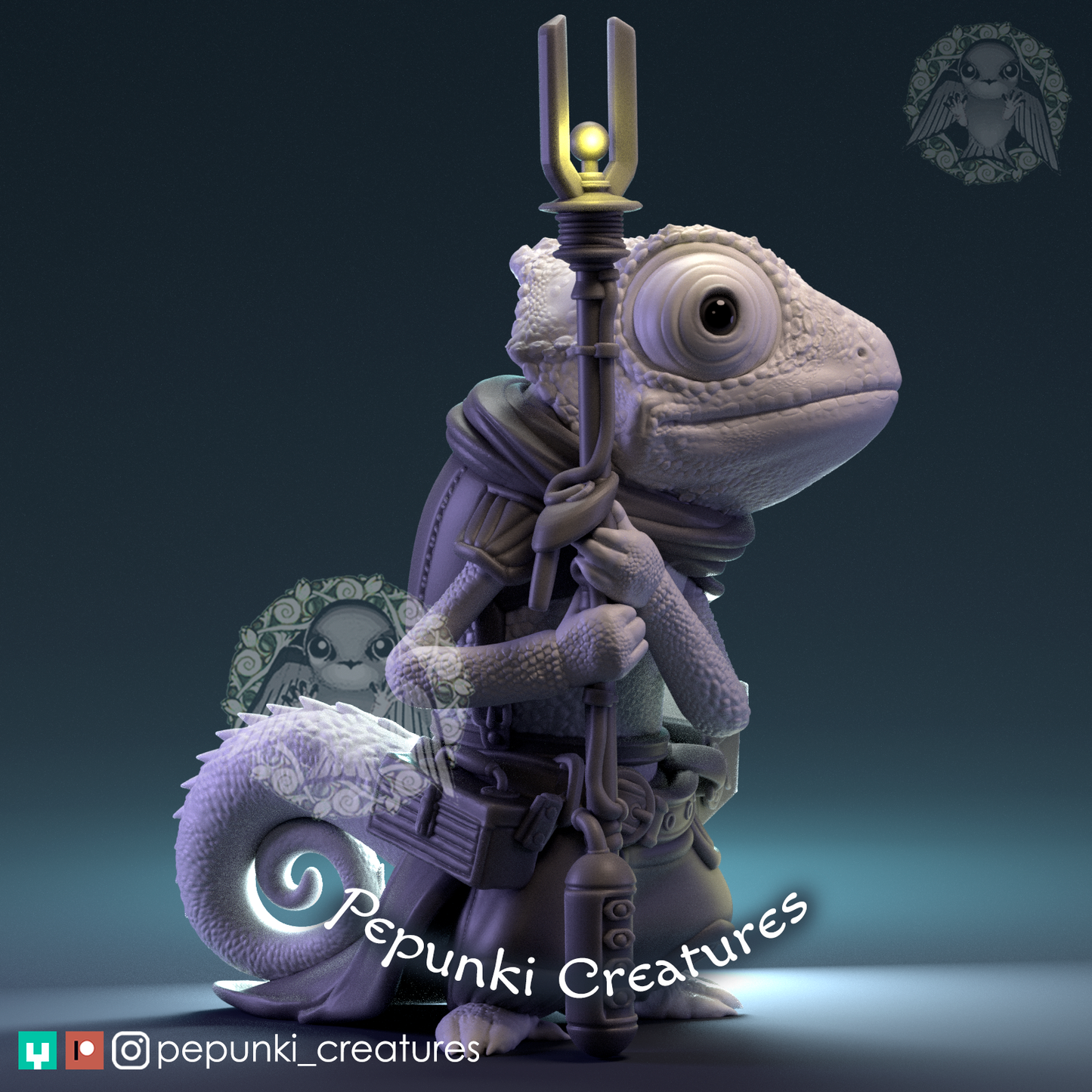 Pepunki Creatures - Chameleon Artificer