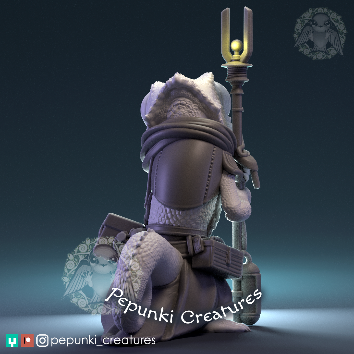 Pepunki Creatures - Chameleon Artificer