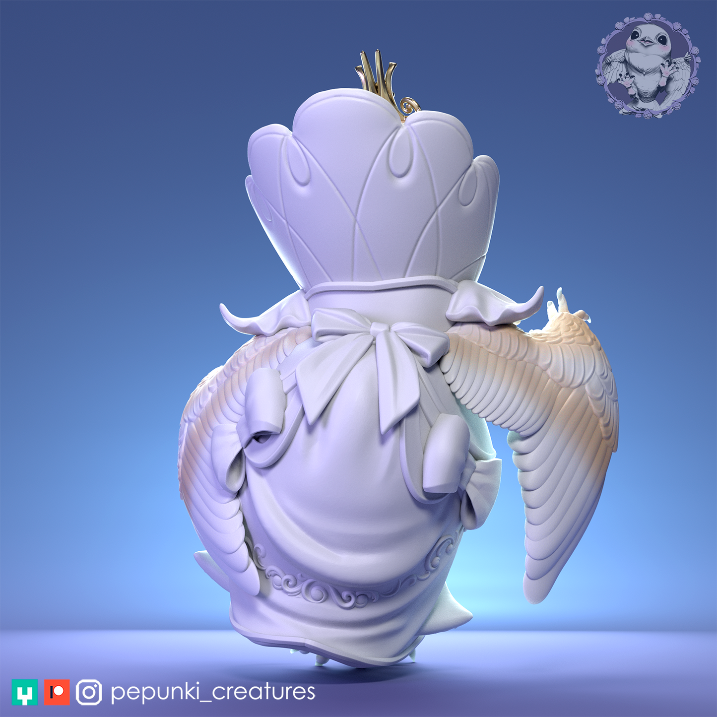 Pepunki Creatures - Barn Owl Princess