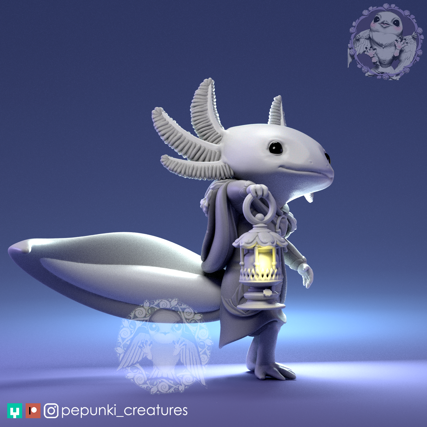 Pepunki Creatures - Axolotl Guide
