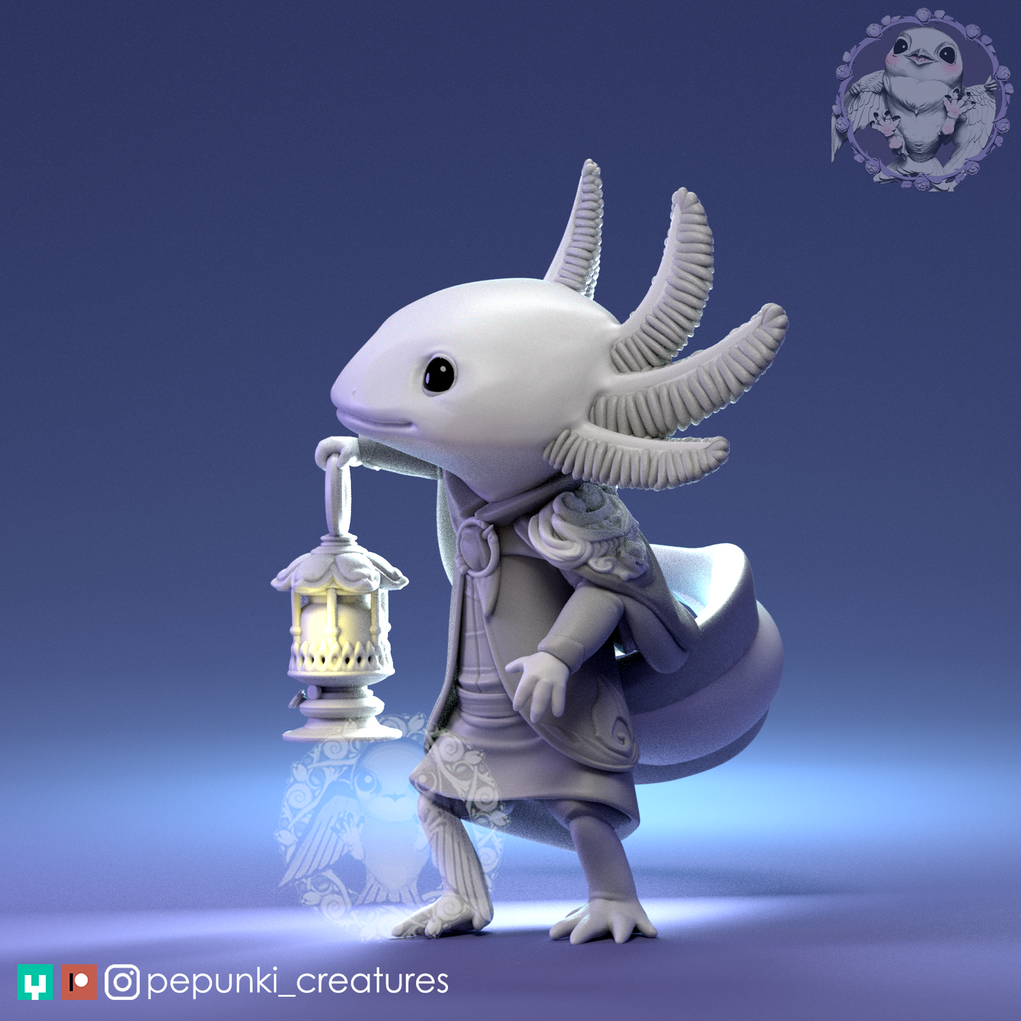 Pepunki Creatures - Axolotl Guide