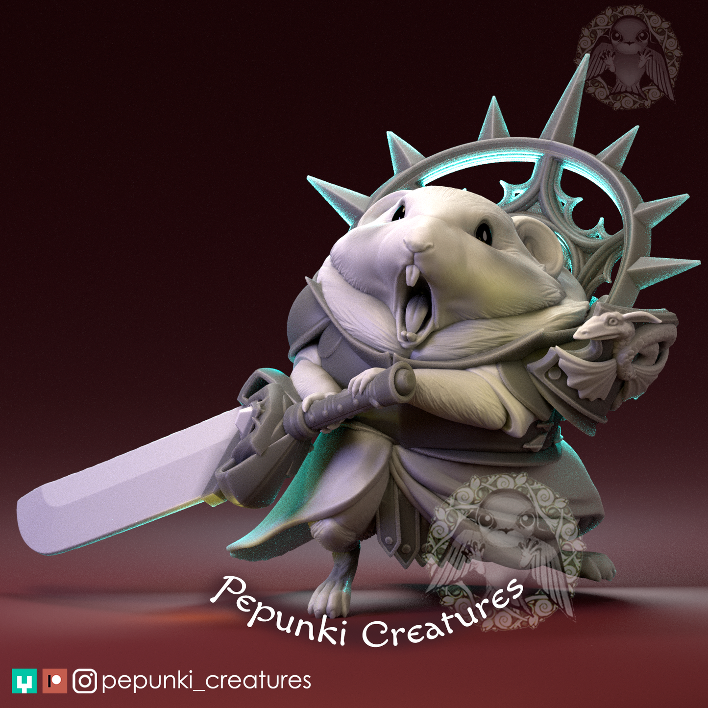 Pepunki Creatures - Pika Paladin