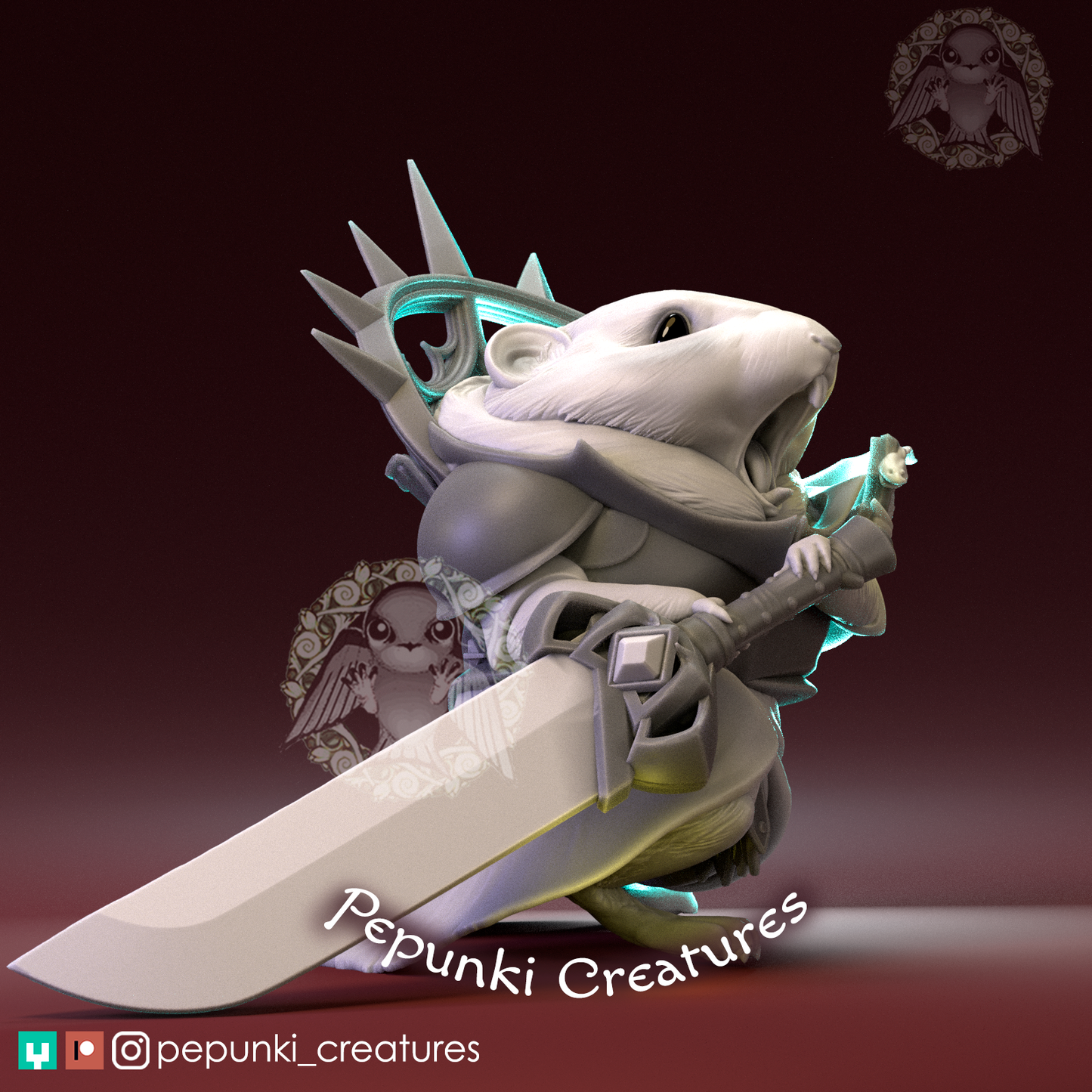 Pepunki Creatures - Pika Paladin