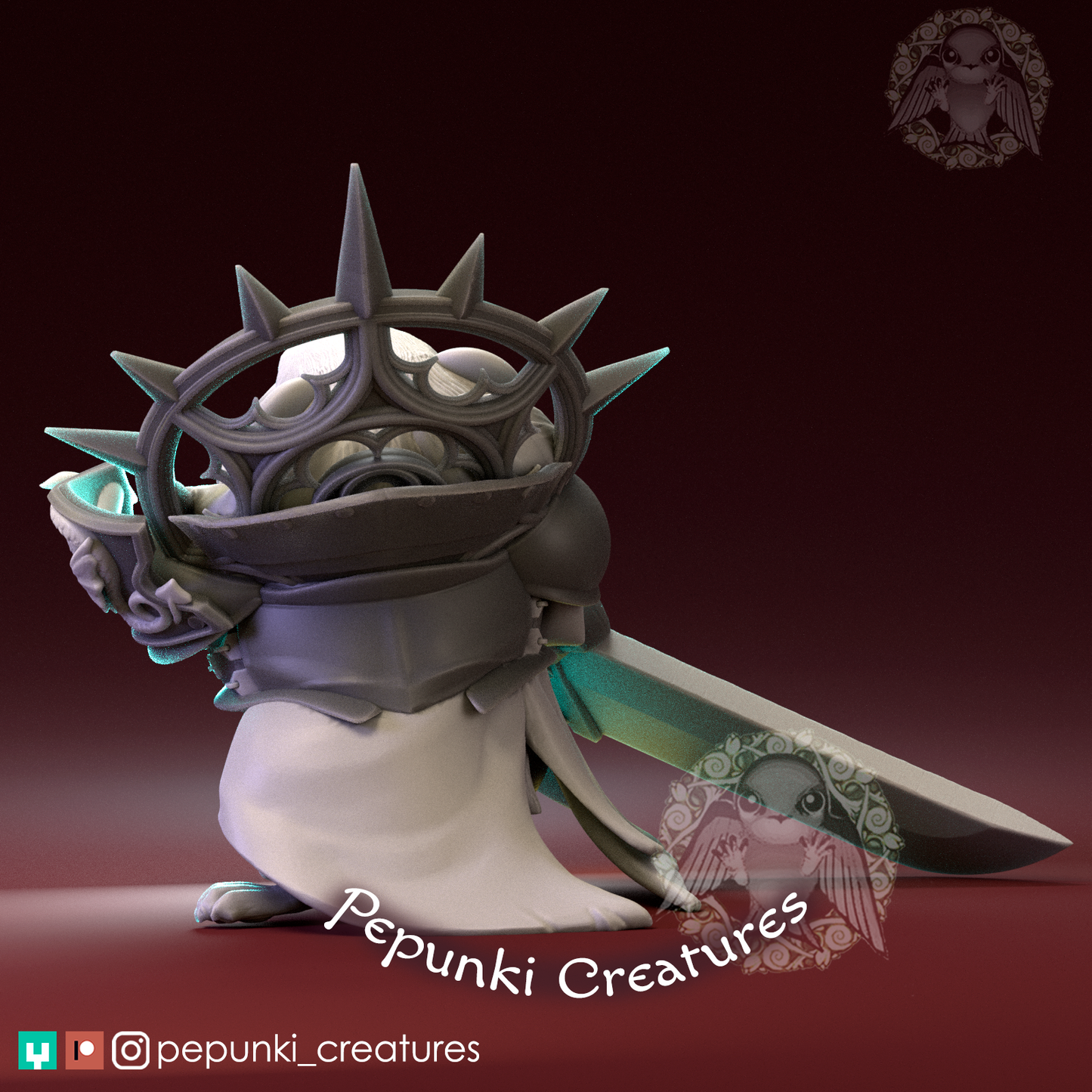 Pepunki Creatures - Pika Paladin