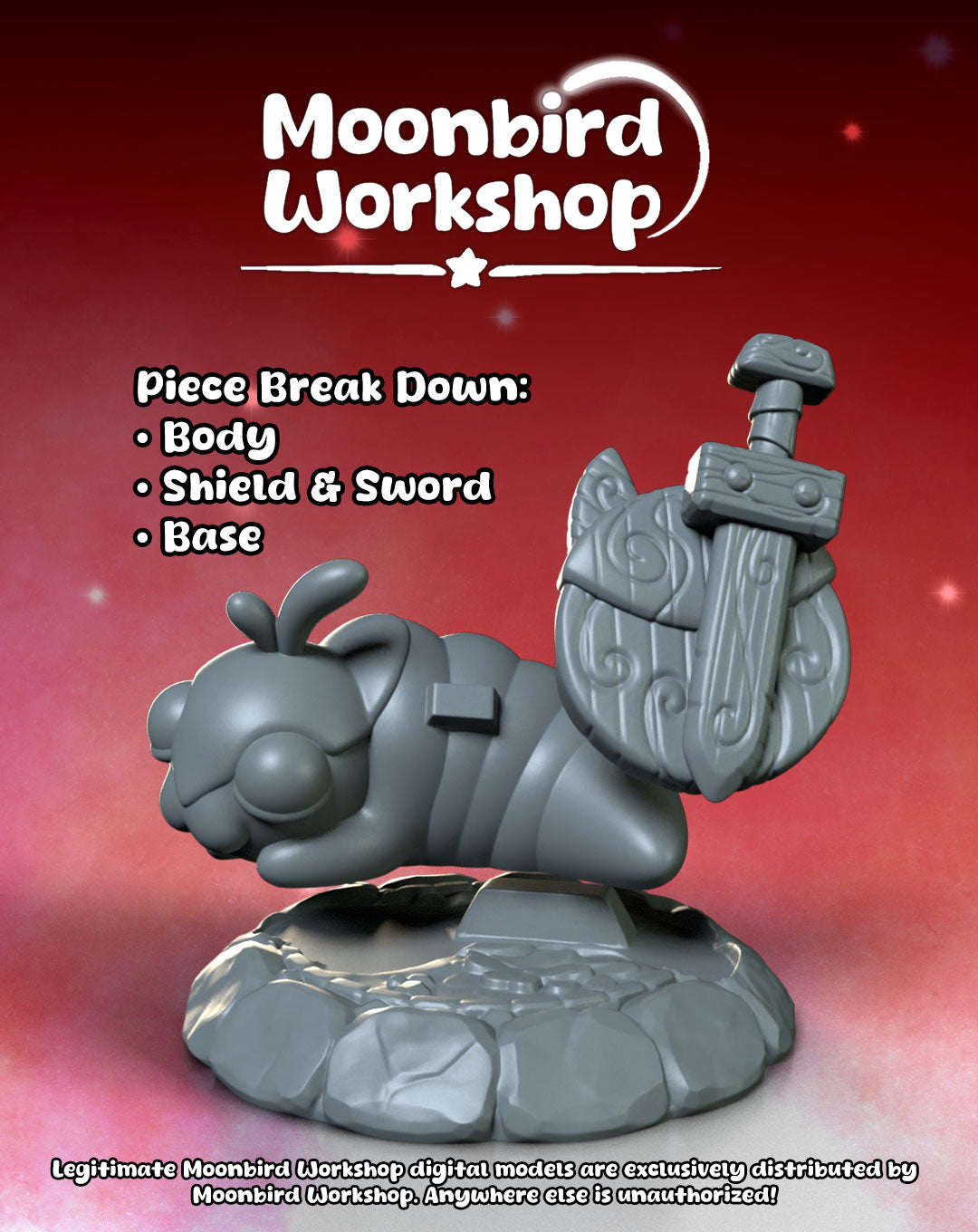 Moonbird Workshop - Frederick the Grub