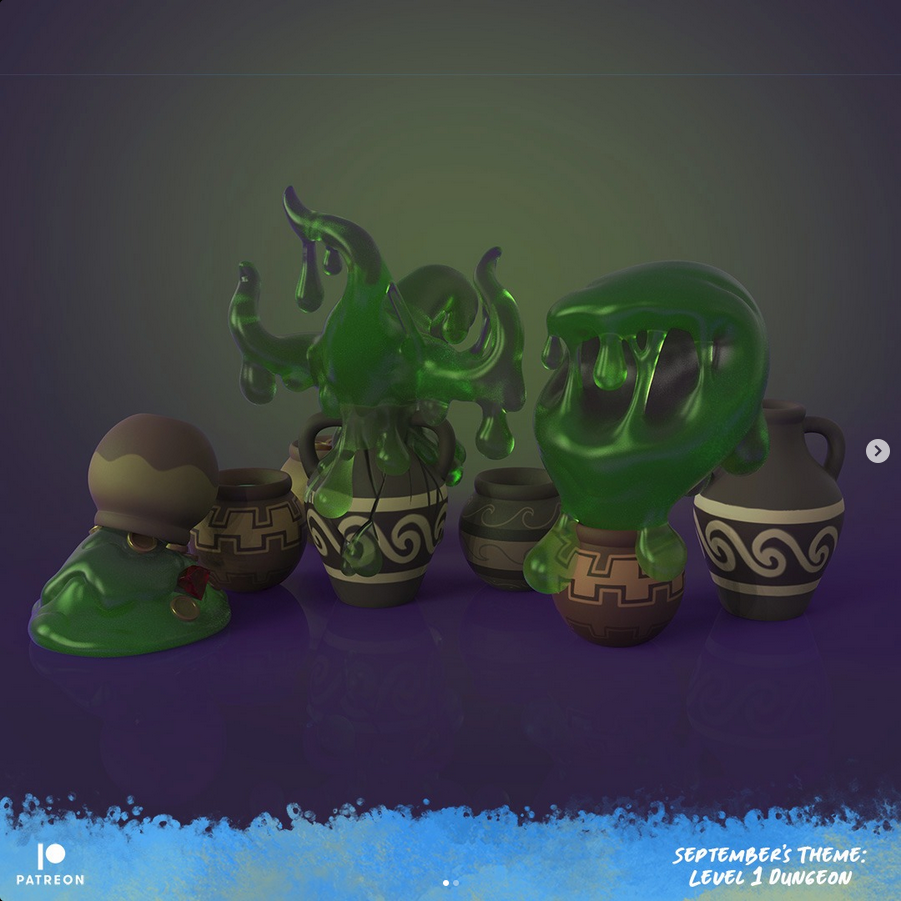 FFA - Level 1 Dungeon - Pot Slime Bundle