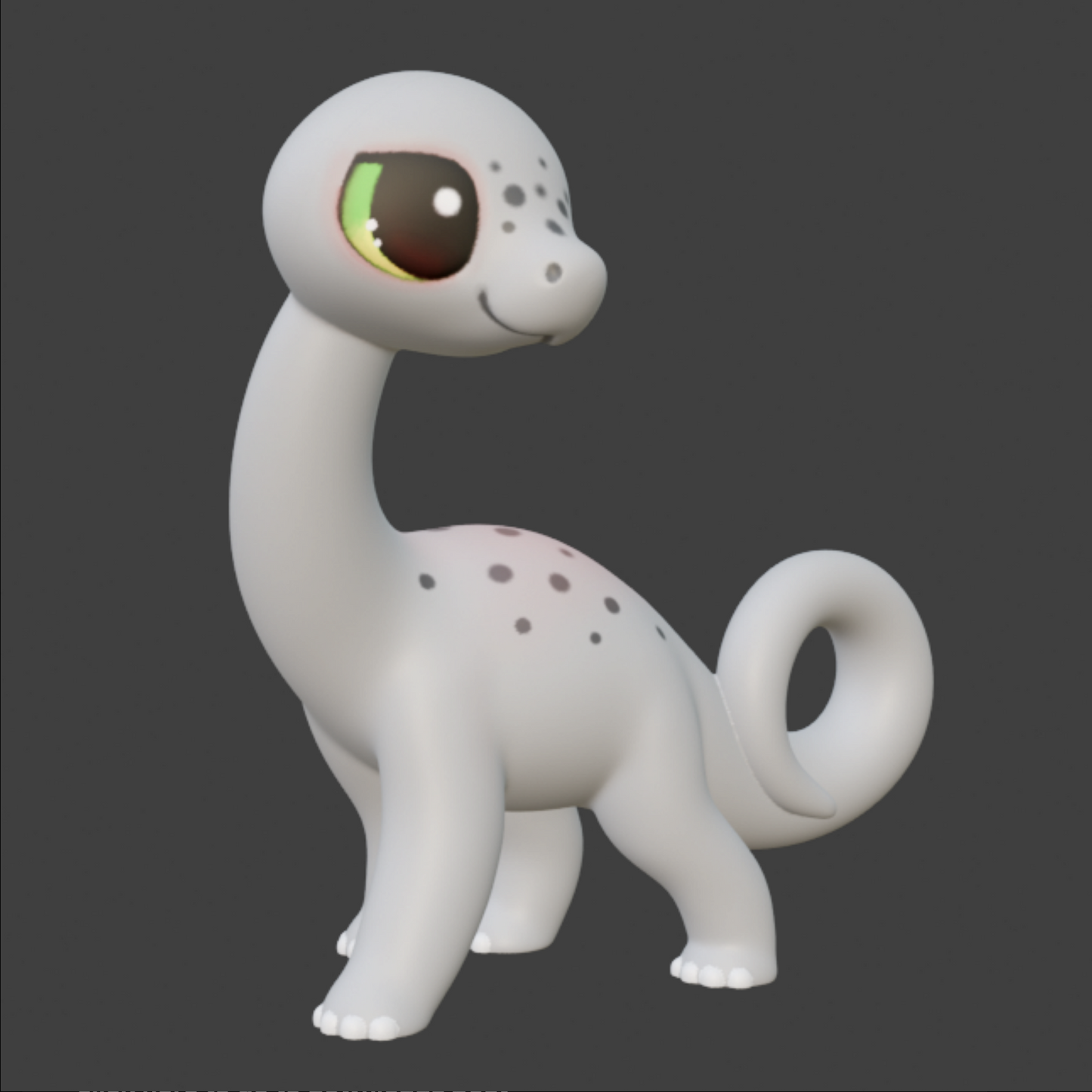 Leylina Figurines - March 2025 - Brontosaurus