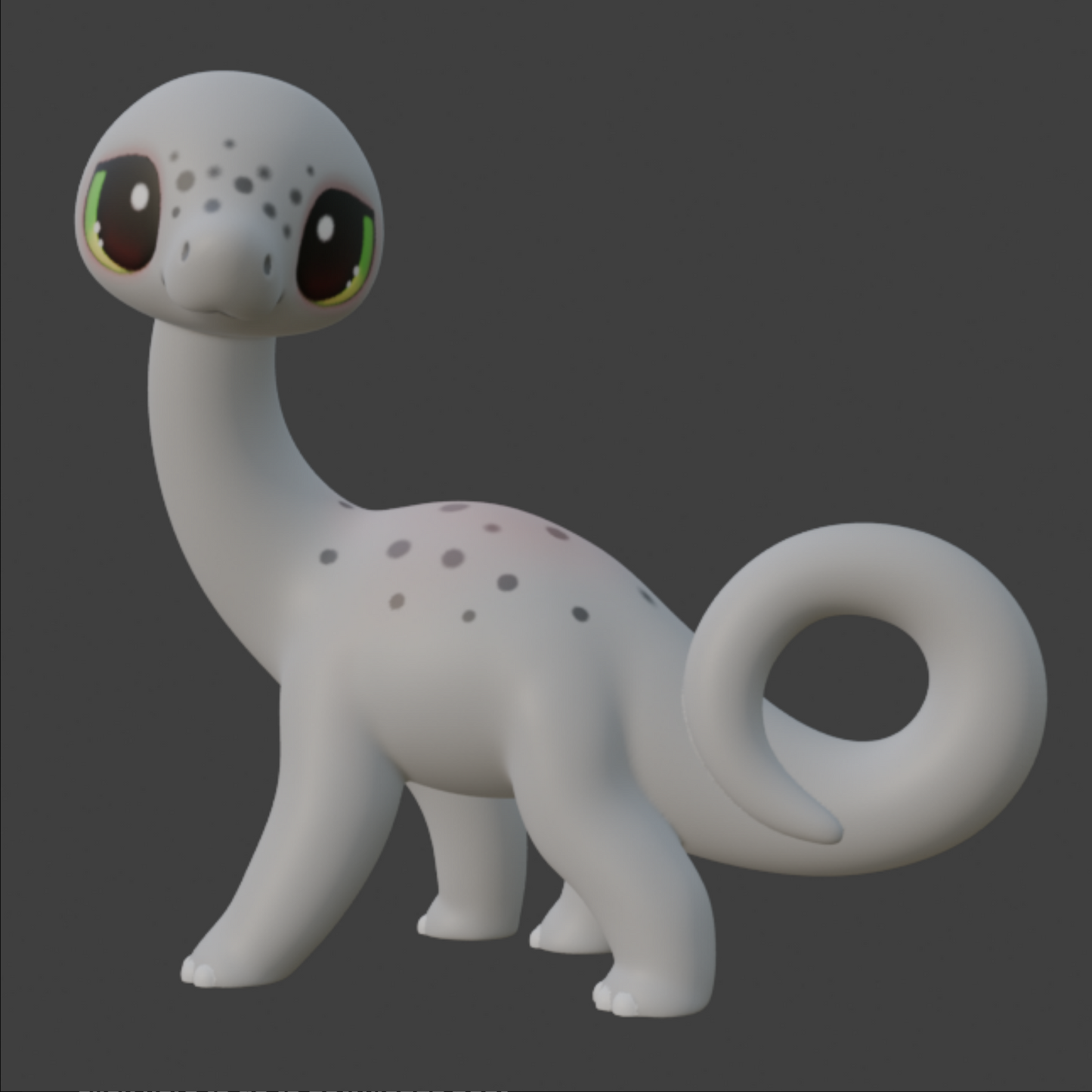 Leylina Figurines - March 2025 - Brontosaurus