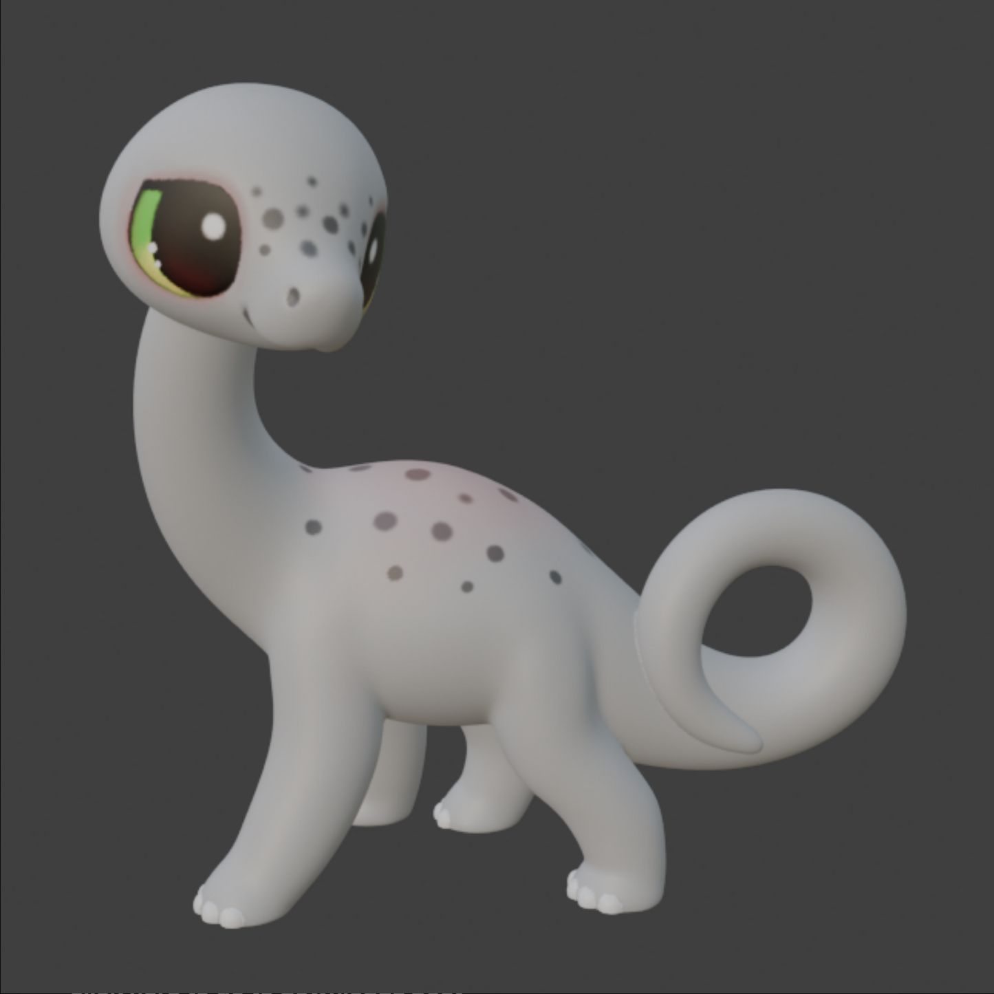 Leylina Figurines - March 2025 - Brontosaurus