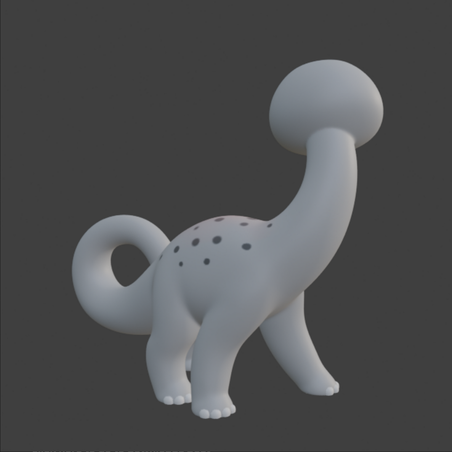 Leylina Figurines - March 2025 - Brontosaurus
