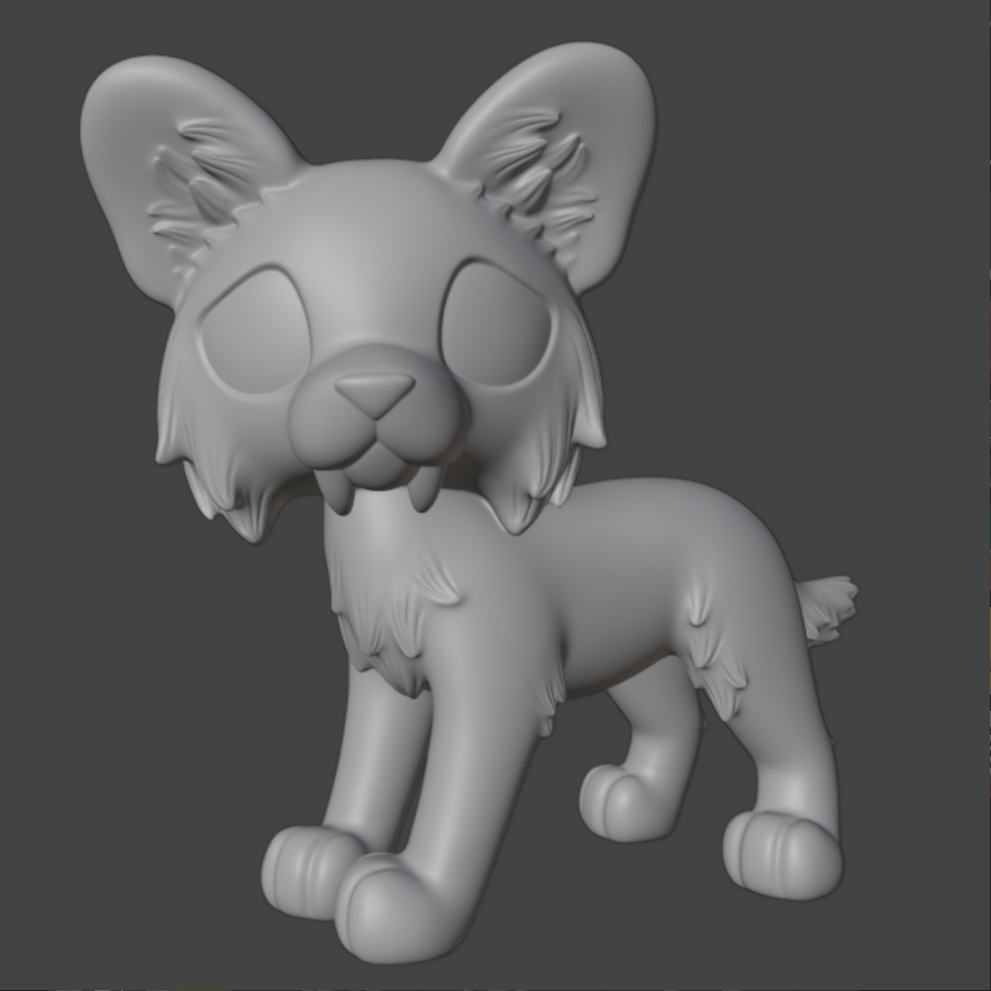 Leylina Figurines - June 2024 - Saber Tooth Tiger