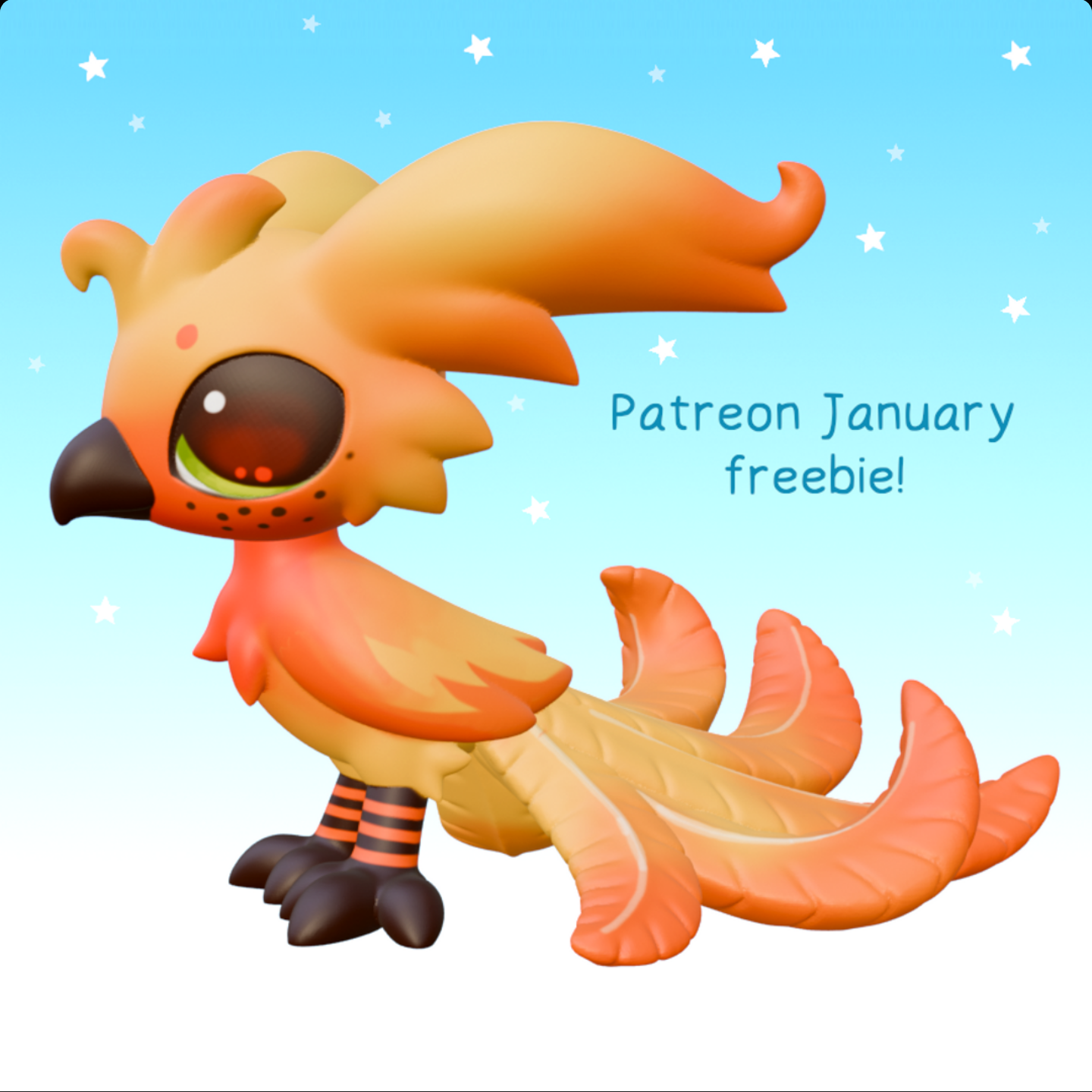 Leylina Figurines - January 2026 - Phoenix