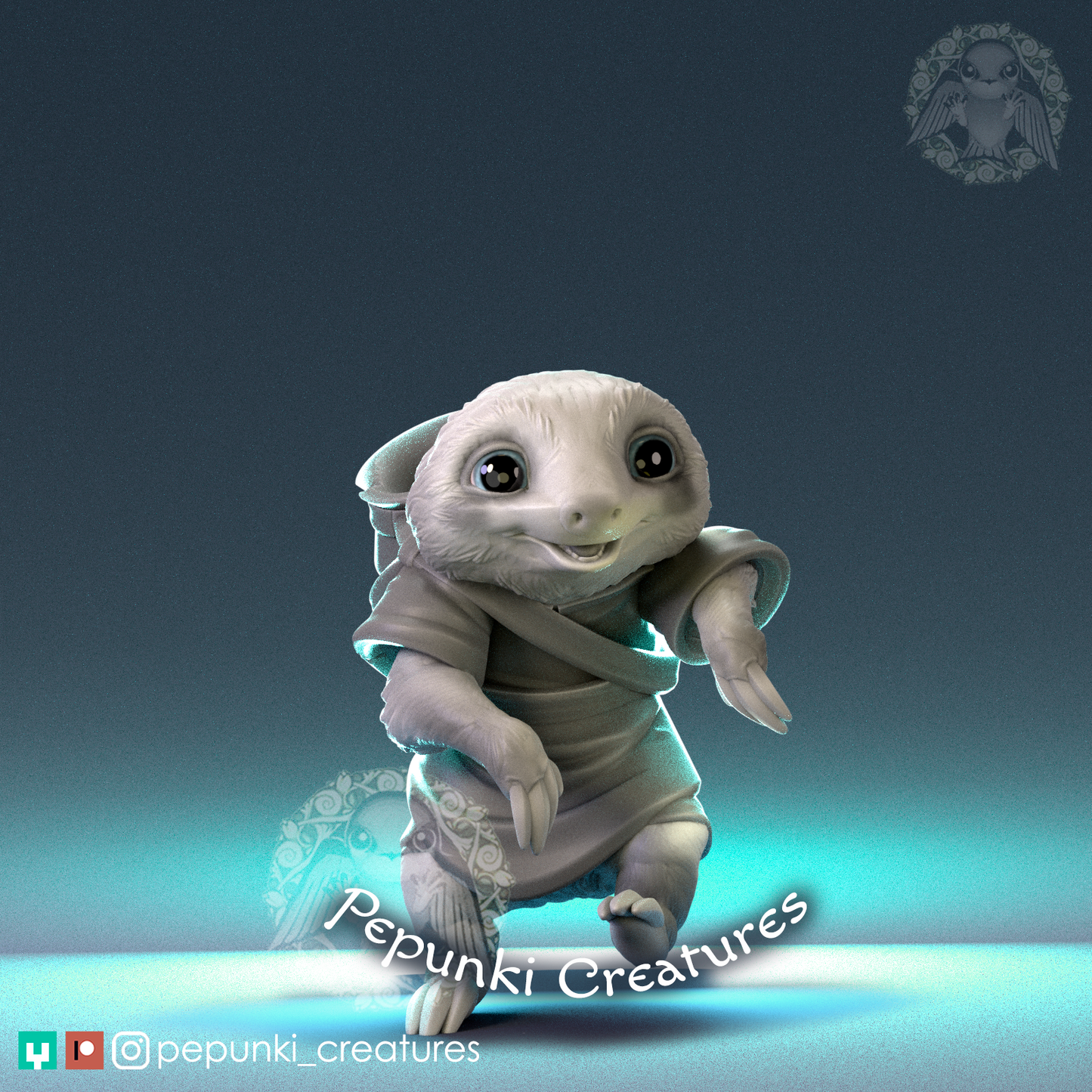 Pepunki Creatures - Sloth Child