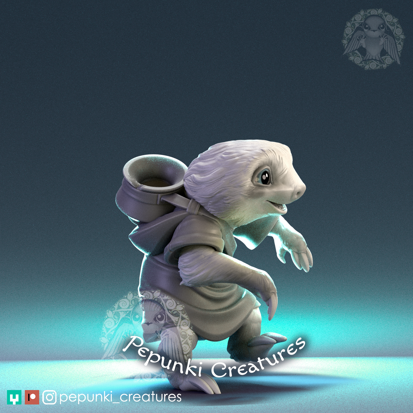 Pepunki Creatures - Sloth Child