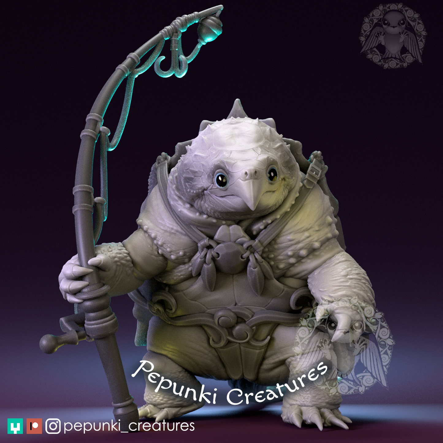 Pepunki Creatures - Snapping Turtle Angler