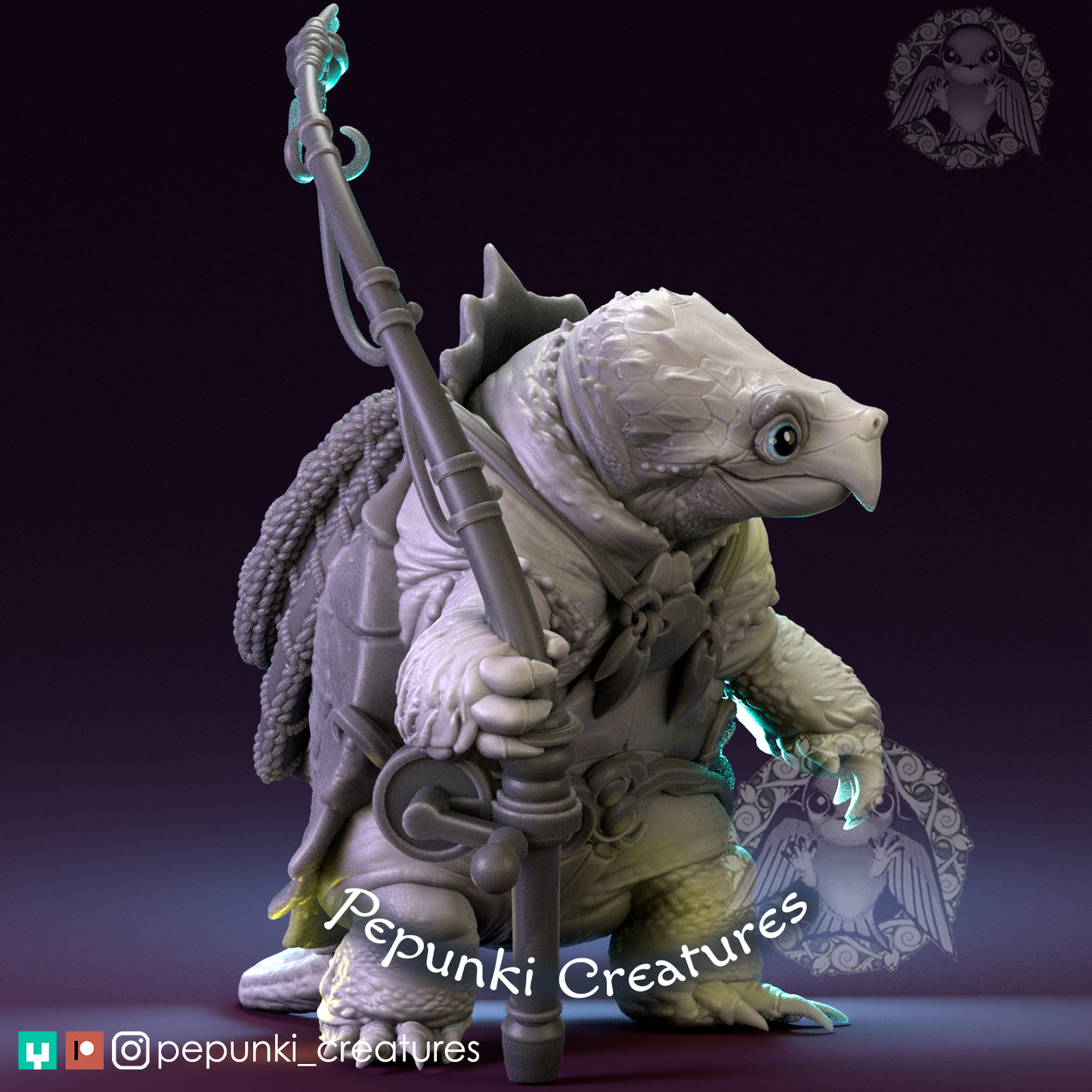 Pepunki Creatures - Snapping Turtle Angler