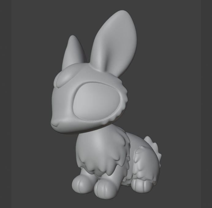 Leylina Figurines - July 2024 - Jackalope & Rabbit