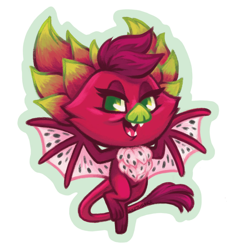 Fruit Bat Stickers