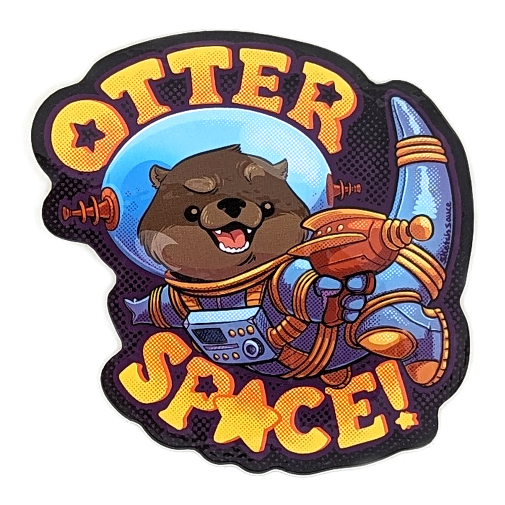 "Otter Space" Sticker
