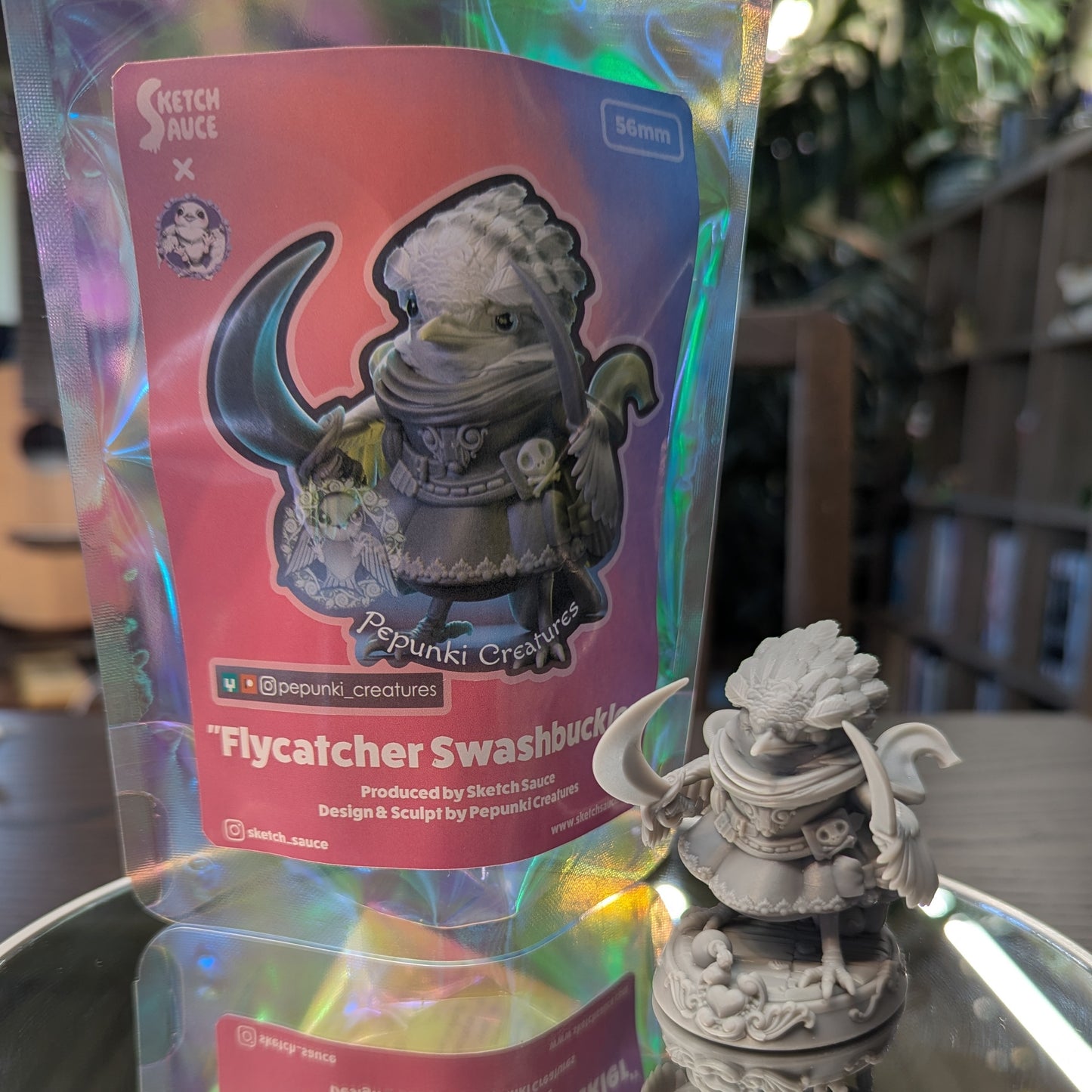 Pepunki Creatures - Flycatcher Swashbuckler