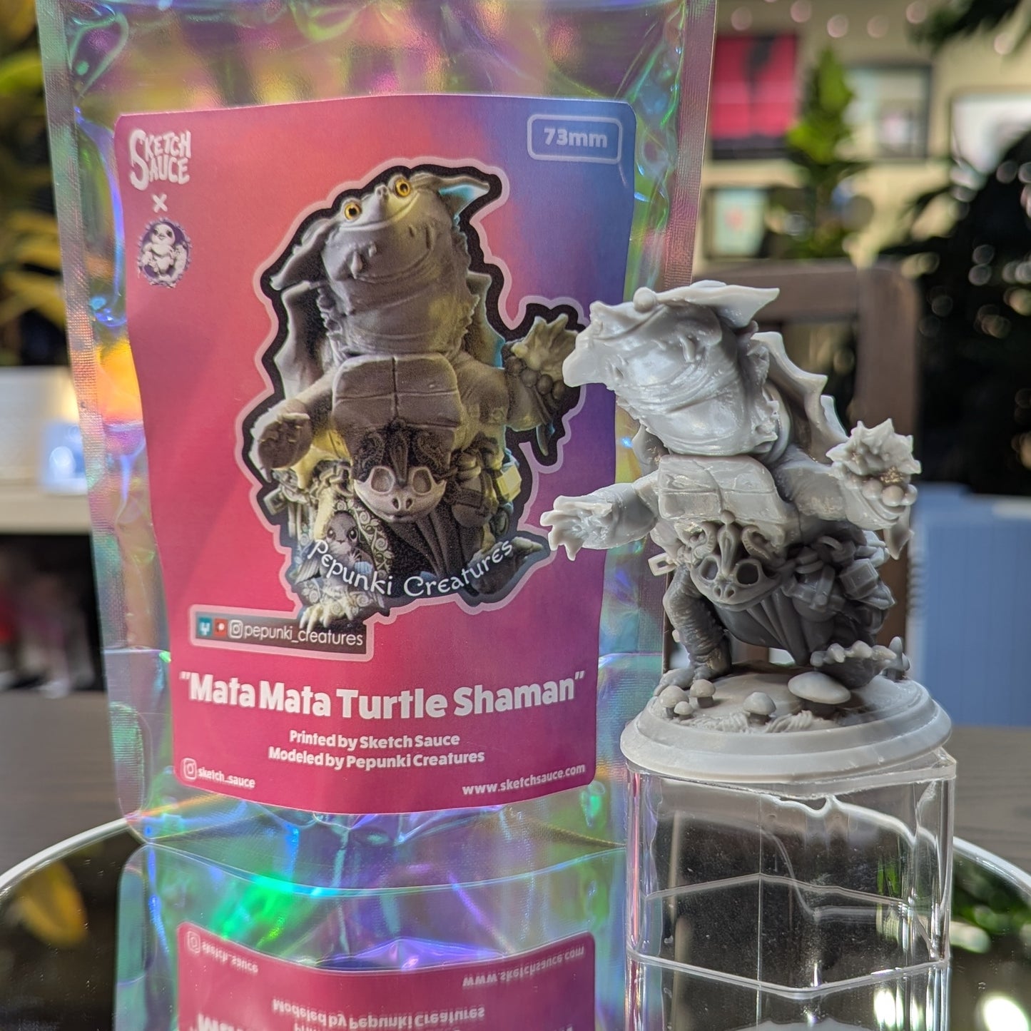 Pepunki Creatures - Mata Mata Turtle Shaman