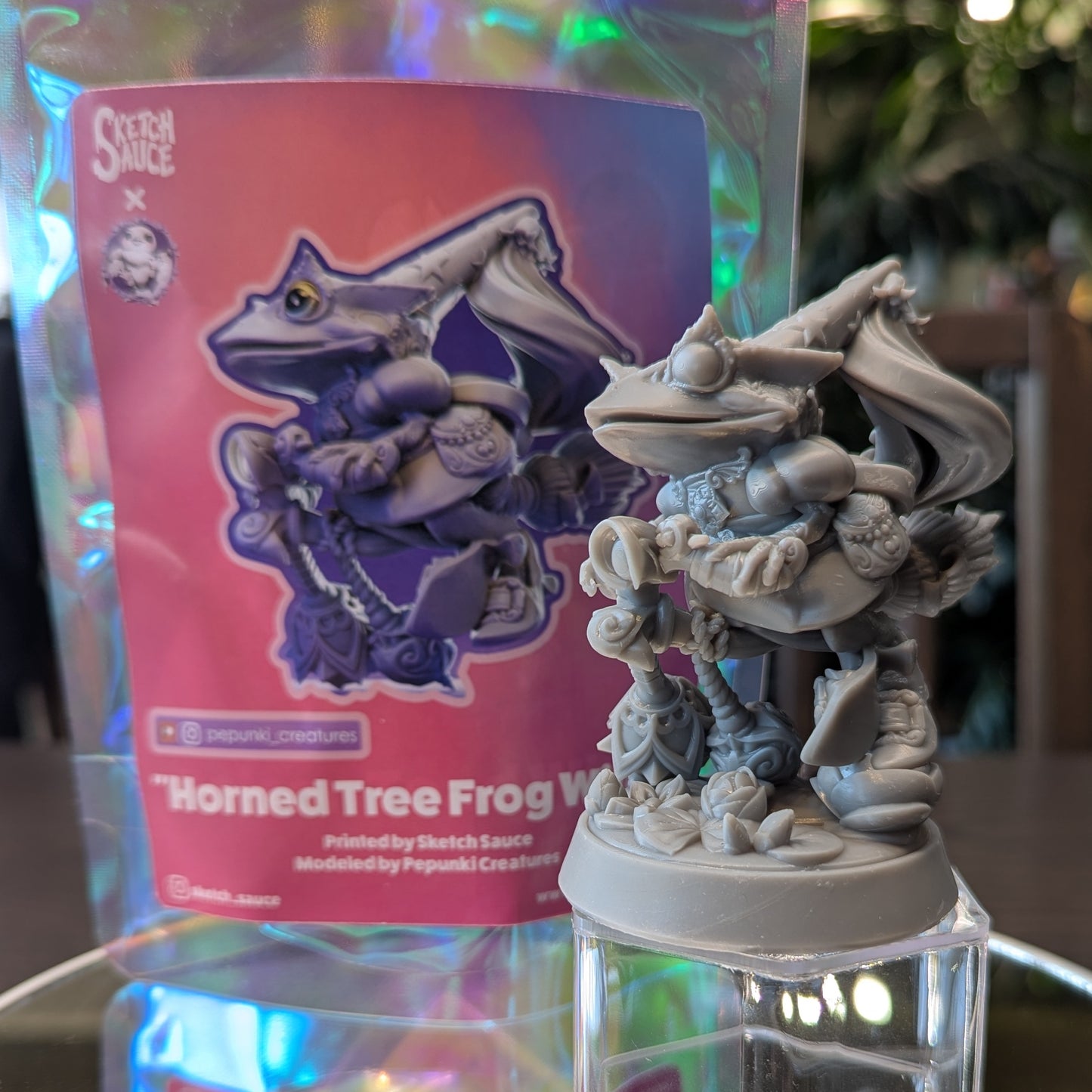Pepunki Creatures - Horned Tree Frog Witch