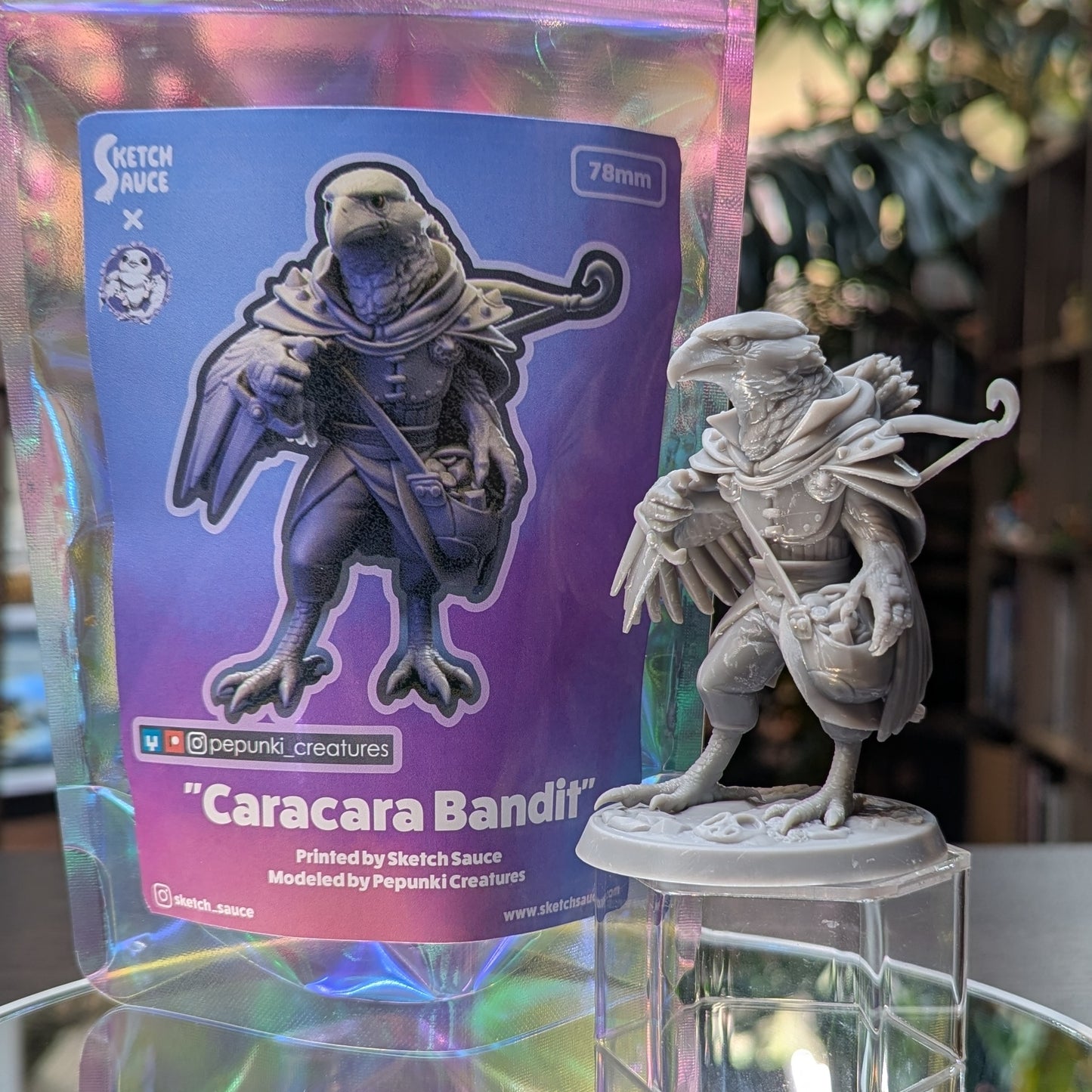 Pepunki Creatures - Caracara Bandit