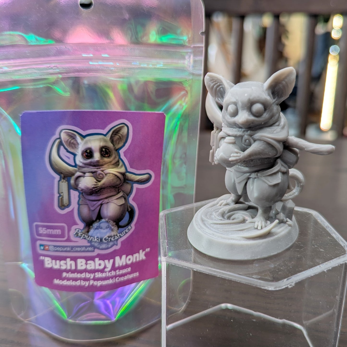 Pepunki Creatures - Bush Baby Monk