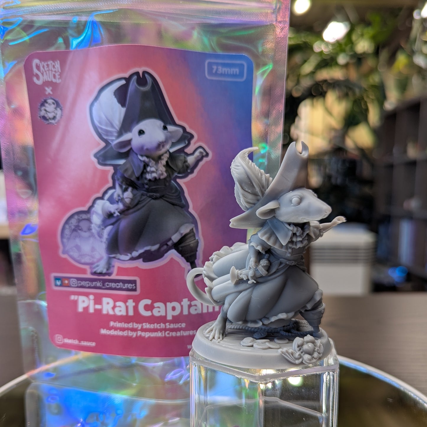 Pepunki Creatures - Rat Pirate Captain