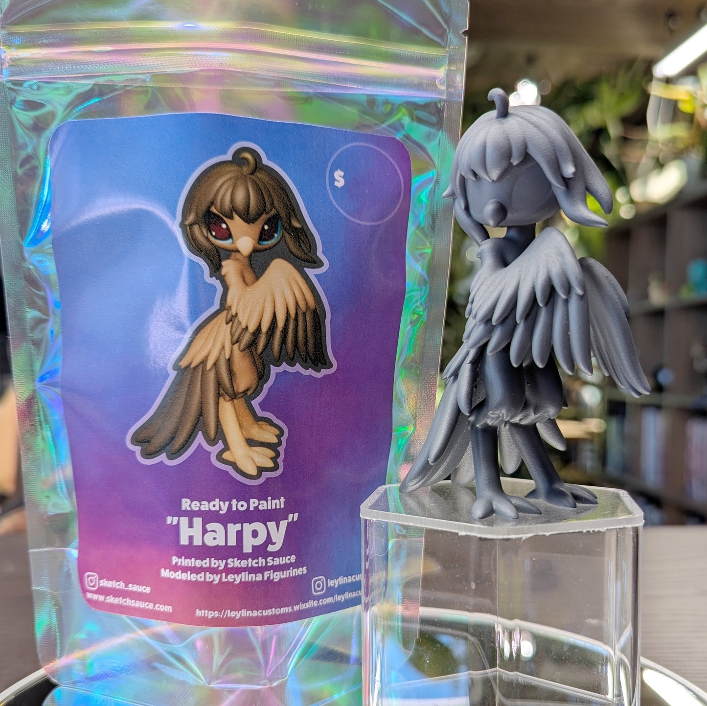 Leylina Figurines - June 2025 - Harpy