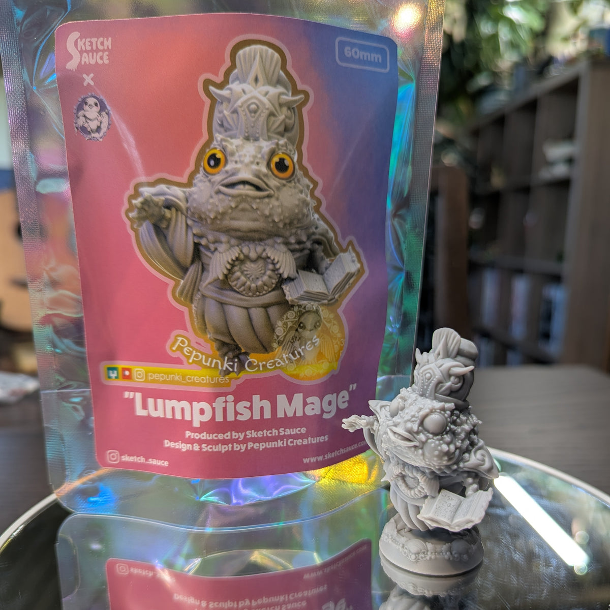 Pepunki Creatures - Lumpfish Mage