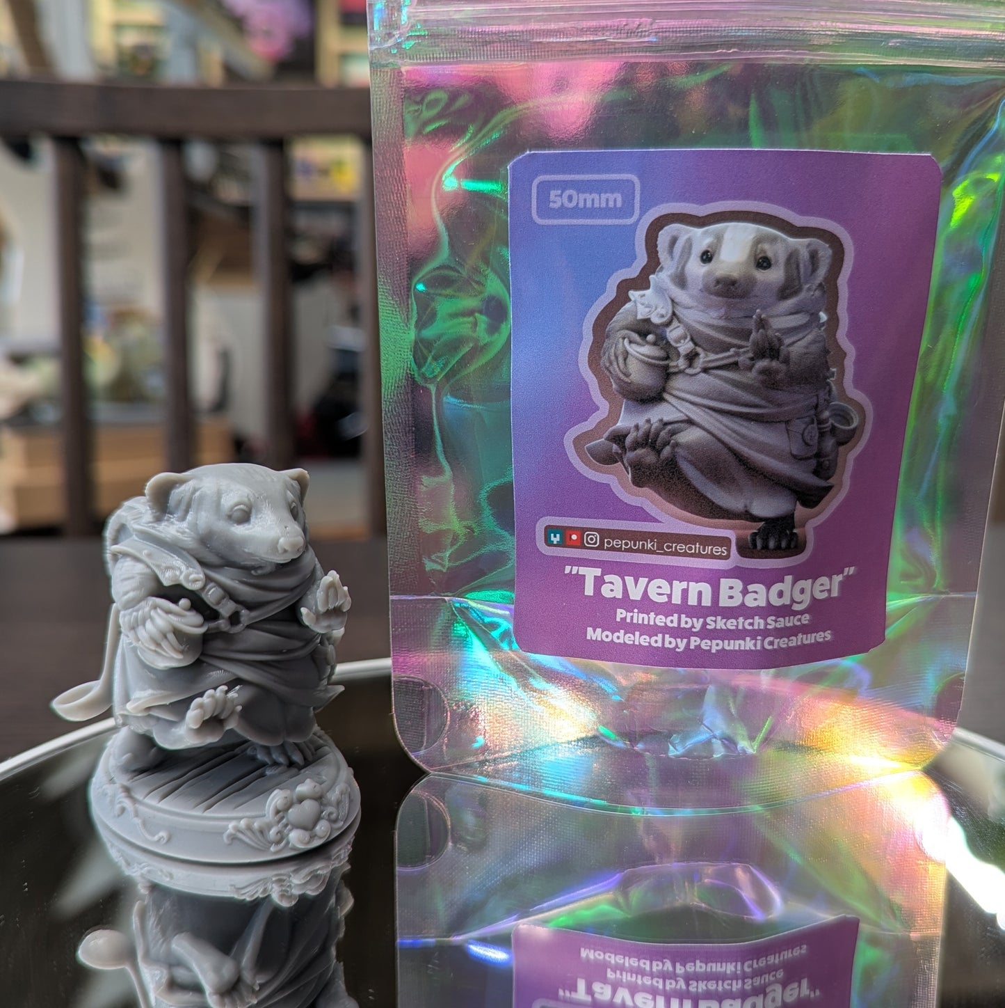 Pepunki Creatures - Tavern Badger