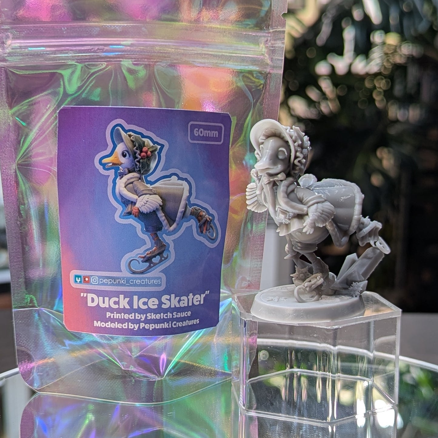 Pepunki Creatures - Duck Ice Skater