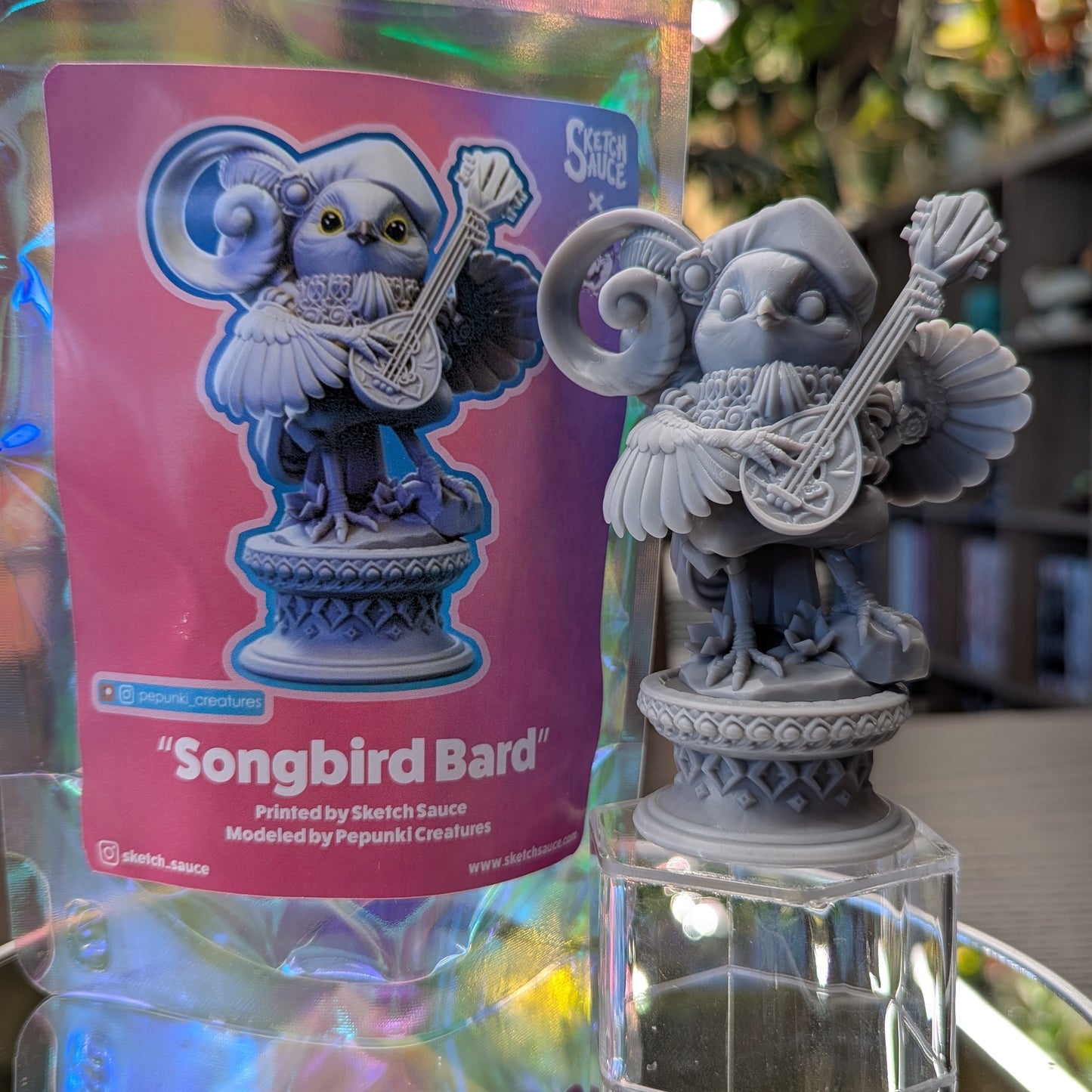 Pepunki Creatures - Songbird Bard