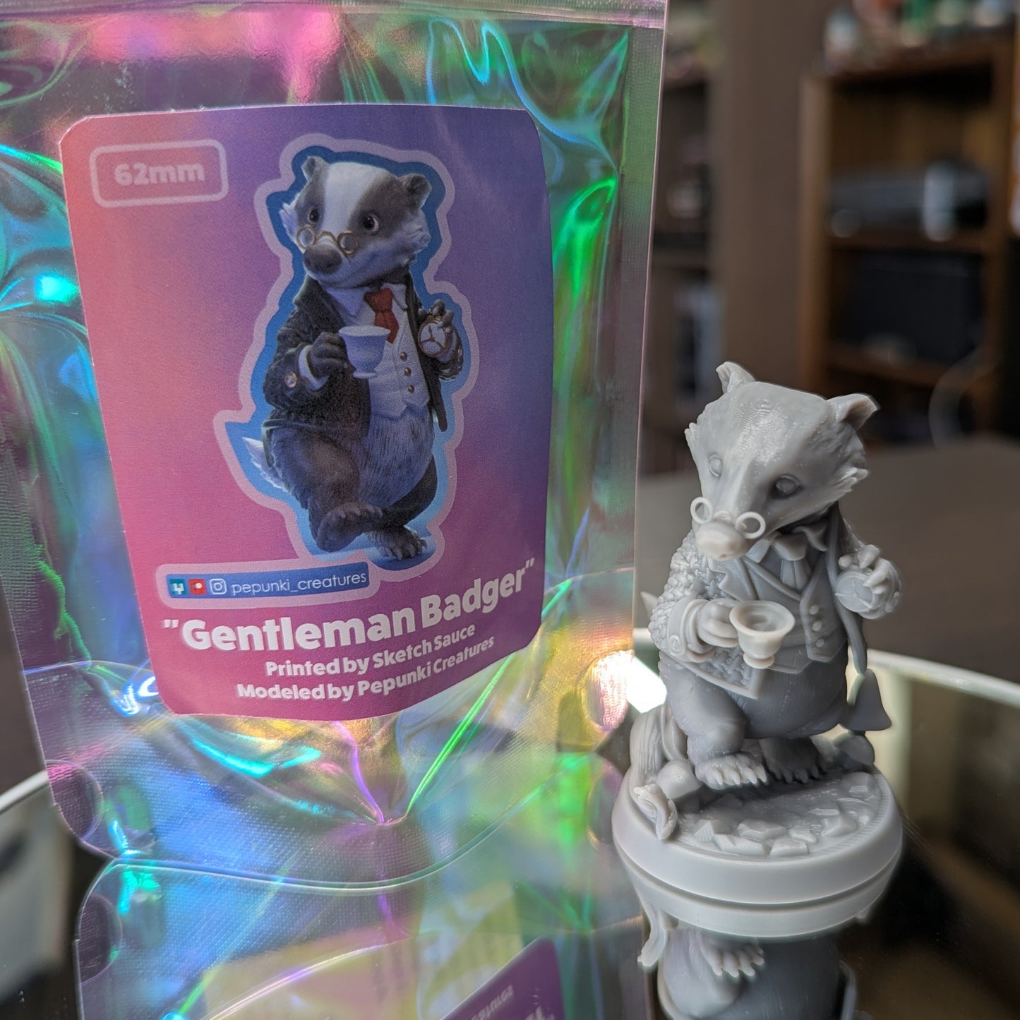 Pepunki Creatures - Gentleman Badger