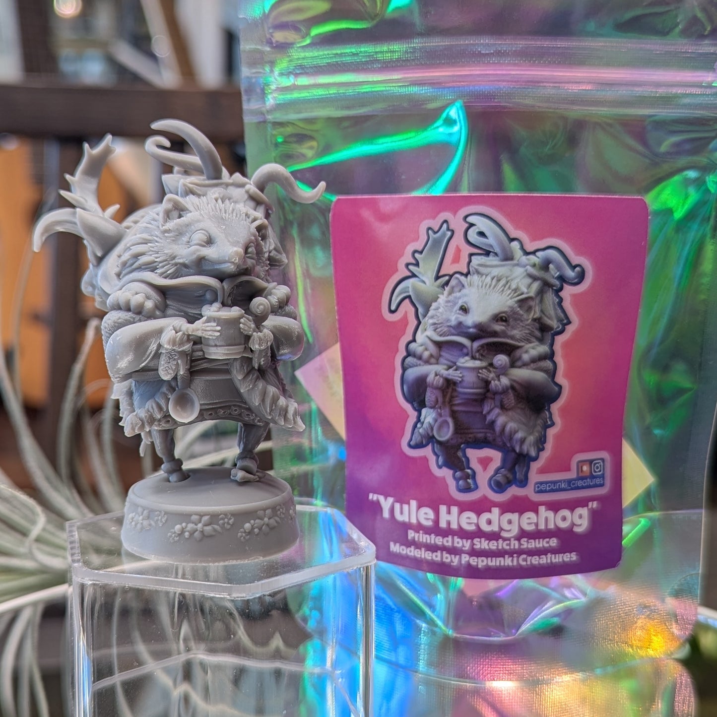 Pepunki Creatures - Yule Hedgehog