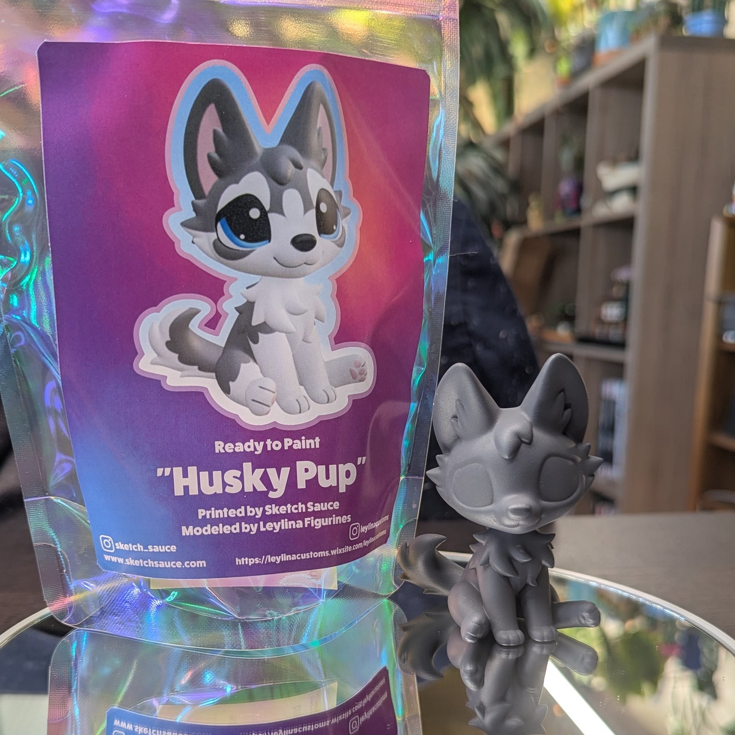 Leylina Figurines - March 2026 - Husky Pup